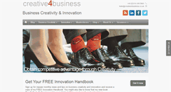 Desktop Screenshot of creative4business.co.uk